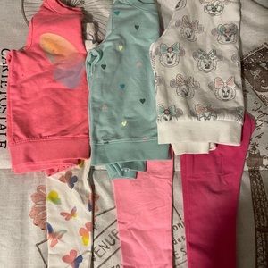 ** SOLD** BUNDLE cat & jack toddler girl outfits